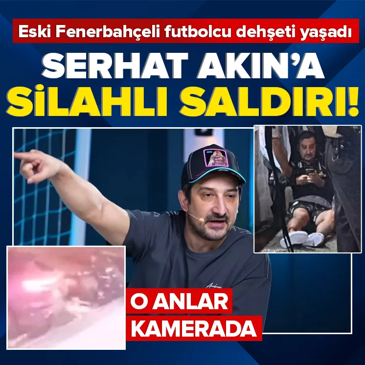 Eski Fenerbahçeli futbolcuya silahlı saldırı!