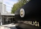 Dışişleri Bakanlığından Azerbaycan tepkisi