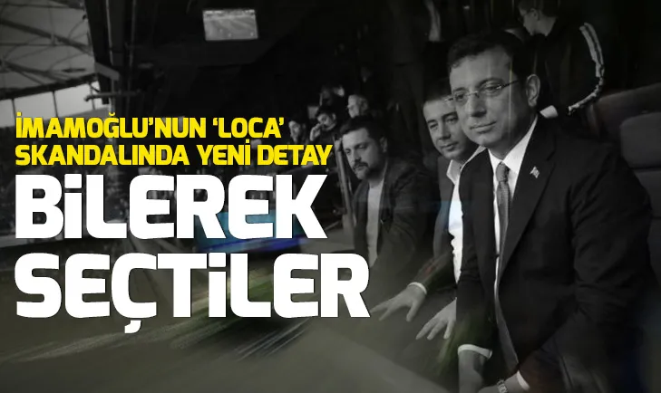 Ekrem İmamoğluna ihtar çeken iş adamı: Locamı bilerek seçtiler
