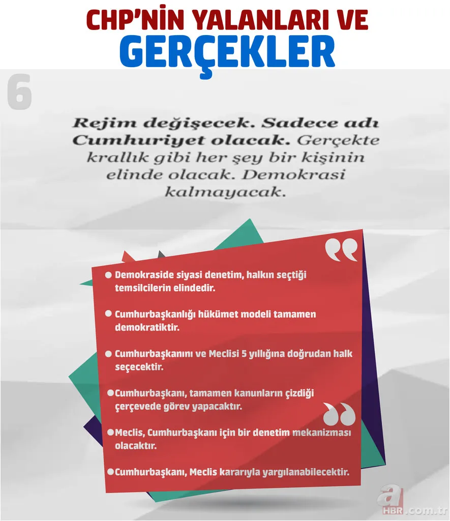 İşte CHP'nin referandum yalanları ve gerçekler 6