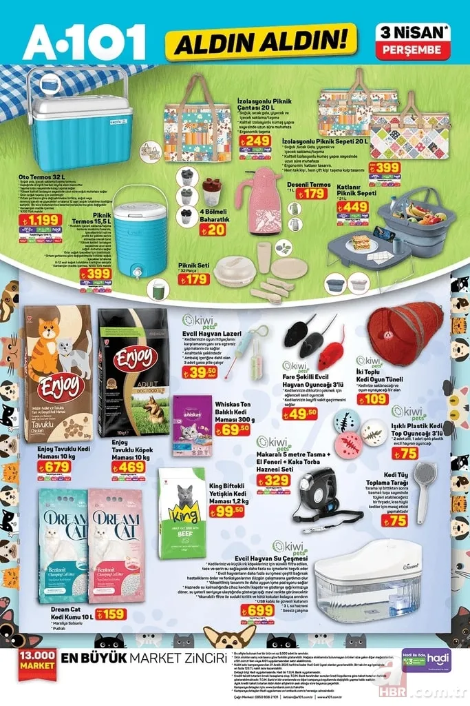 A101 aktüel nisan ayı aktüel kataloğu yayınlandı: Çok amaçlı aktivite koltuğu, overlok makinesi, elektrikli süpürge satışta... 12