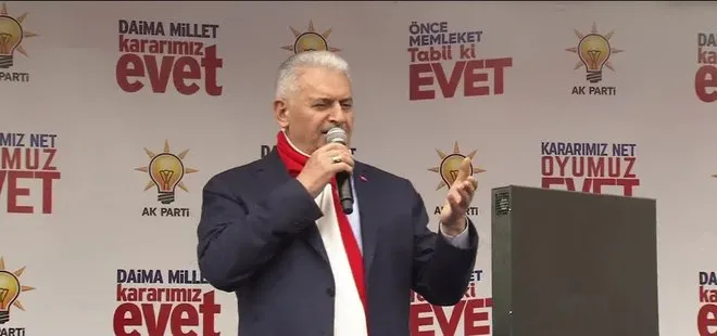 Başbakan Yıldırım: Halk oylaması konusunda Avrupa’yı uyarıyorum