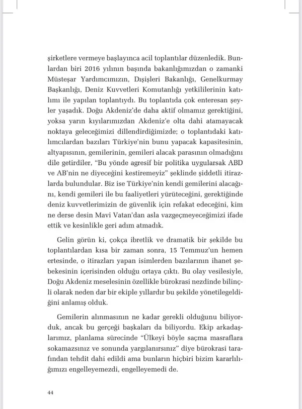 Gemilerin alınma süreci ve yaşanan zorlukları Berat Albayrak kitabında anlatıyor: Artık hiçbir şey eskisi gibi olmayacak