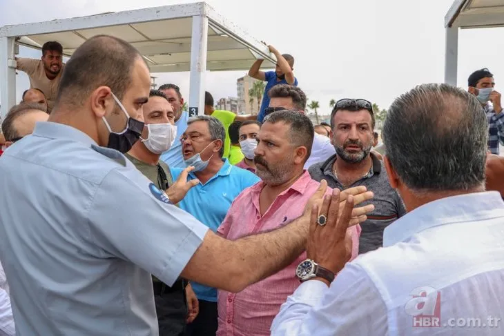 Antalya'da ilginç görüntü! Ortalık bir anda karıştı! Sebebi ise...