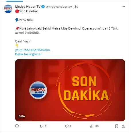 12 askerimizin şehit olduğu saldırıda yeni detaylar! MSB detayları duyurdu: Tabur komutanı yaralanmasına rağmen çatıştı