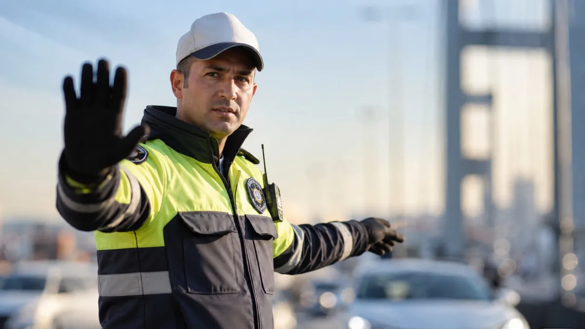 Üsküdar'da köprü bağlantı noktalarında trafik kısıtlaması yapılacak. (Fotoğraf: A Haber)