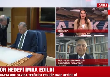 Mesut Hakkı Caşın A Haber'de PKK'nın inlerinin vurulduğu Pençe Kılıç Hava Harekatını değerlendirdi! Türkiye oyunu bozdu