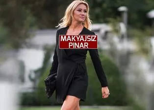 Pınar Altuğ makyajsız haliyle dikkat çekti