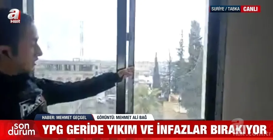 A Haber YPG’nin infazlar yaptığı hapishanede! Teröristler geride yıkım bırakıyor 25