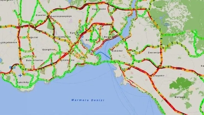 notr azot sok istanbul nigde arasi yol durumu istanbulistatistik com