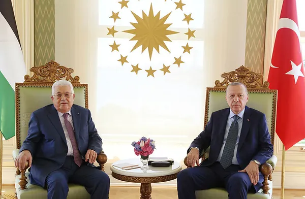 Başkan Erdoğan ile Filistin Devlet Başkanı Abbas arasında kritik görüşme! İşte ele alınan konular