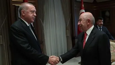 Erdoğan, Nihat Özdemir’i kabul etti