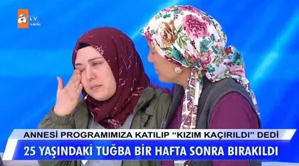 Müge Anlı sayesinde bulunan Tuğba Karaca yaşadıklarını anlattı: ’Yalvardım, direndim fakat...’