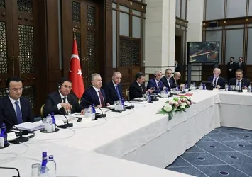 Başkan Erdoğan Türkiye-Özbekistan İş Forumu'nda konuştu: Gidecek çok yolumuz var
