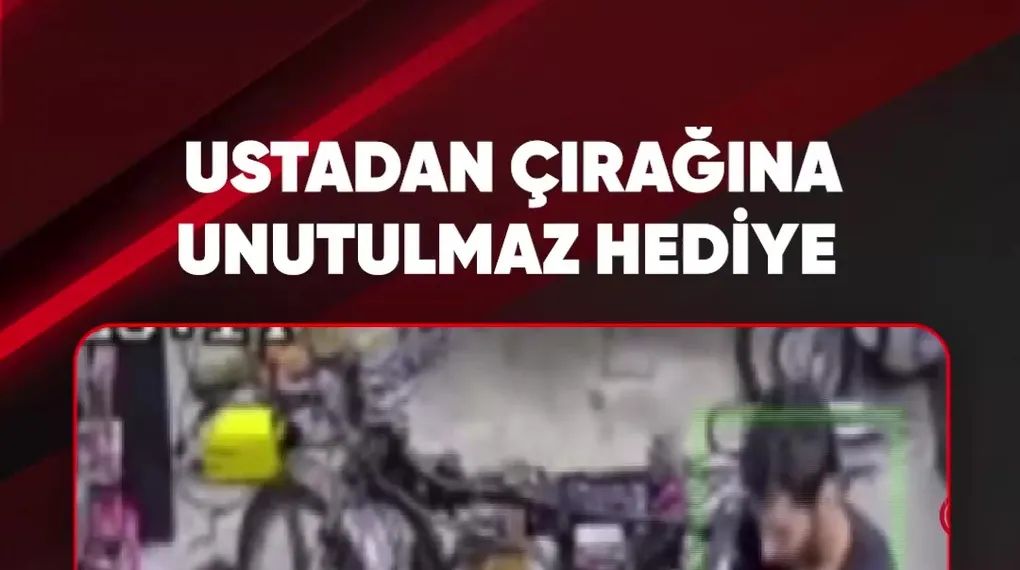 USTADAN ÇIRAĞINA UNUTULMAZ HEDİYE