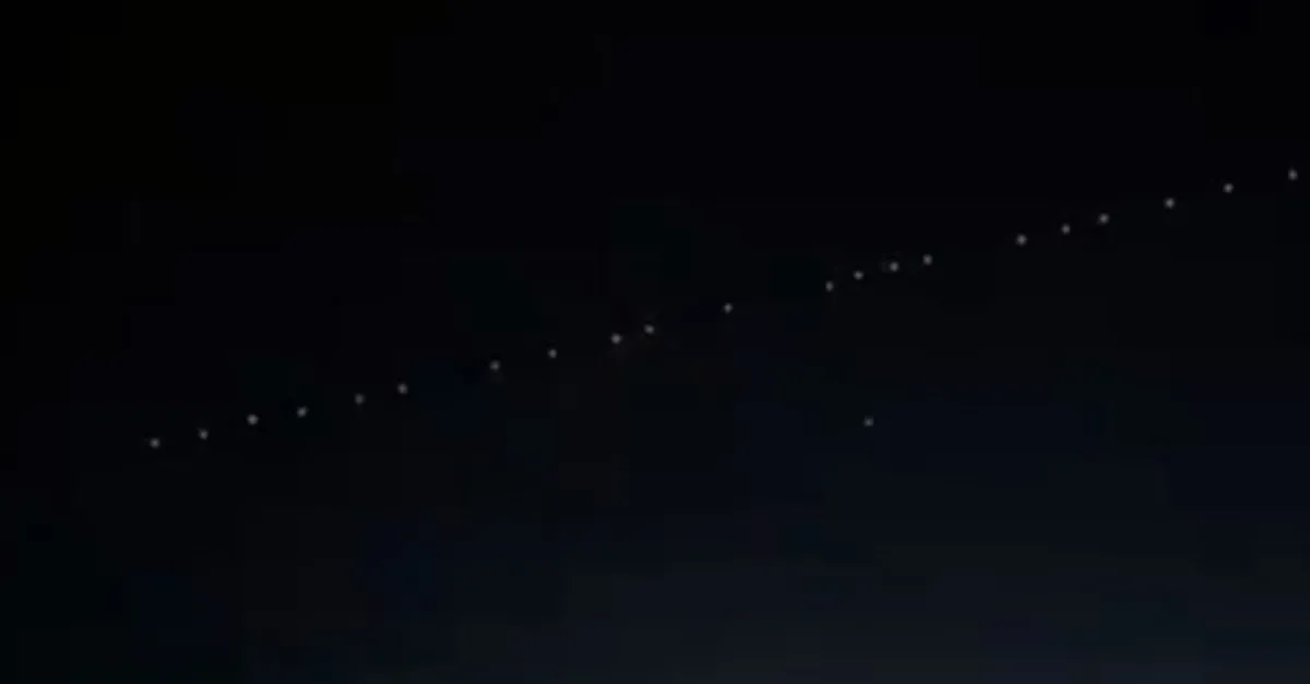Elon Musk'un Starlink projesi panik yarattı | Video