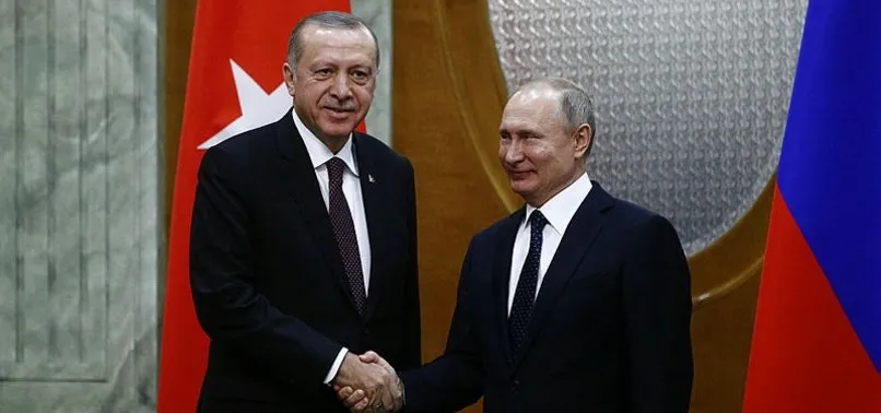 Başkan Erdoğan ile Rus lider Putin görüştü