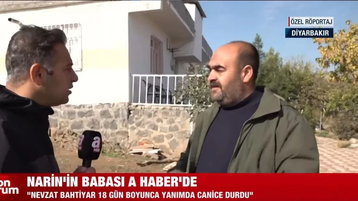 Narin'in babası Arif Güran A Haber’e konuştu! Cezaevine neden hiç gitmedi?
