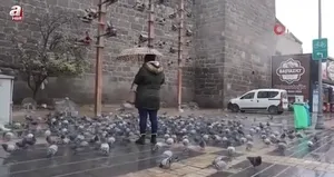 Kayseri’de kar yağışı