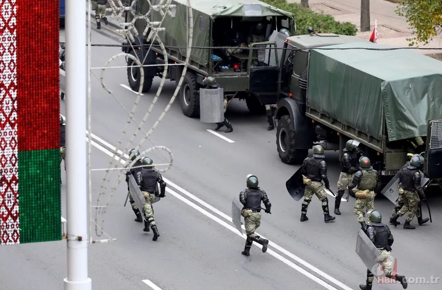 Lukaşenko'ya verilen istifa süresi doldu! Belarus sokakları yeniden karıştı 8