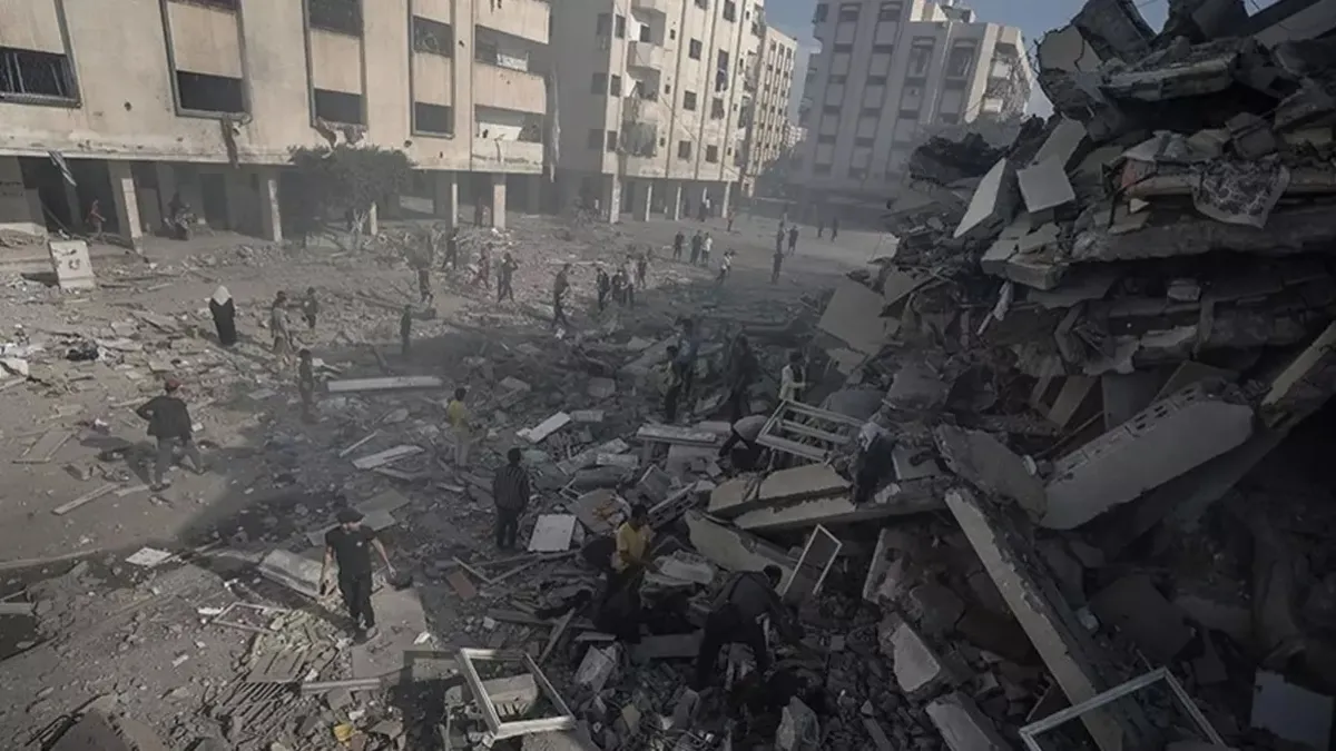 BAE Devlet Başkanı ile BM Genel Sekreteri "Gazze'deki gelişmeleri" görüştü