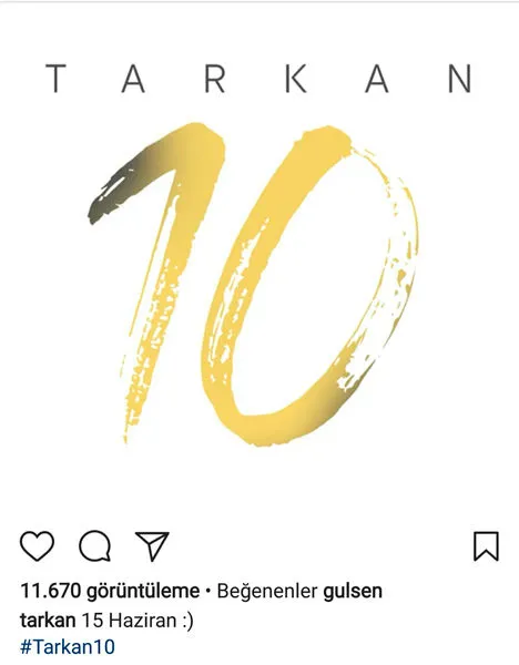 Megastar Tarkan'dan 10 numara albüm - 1