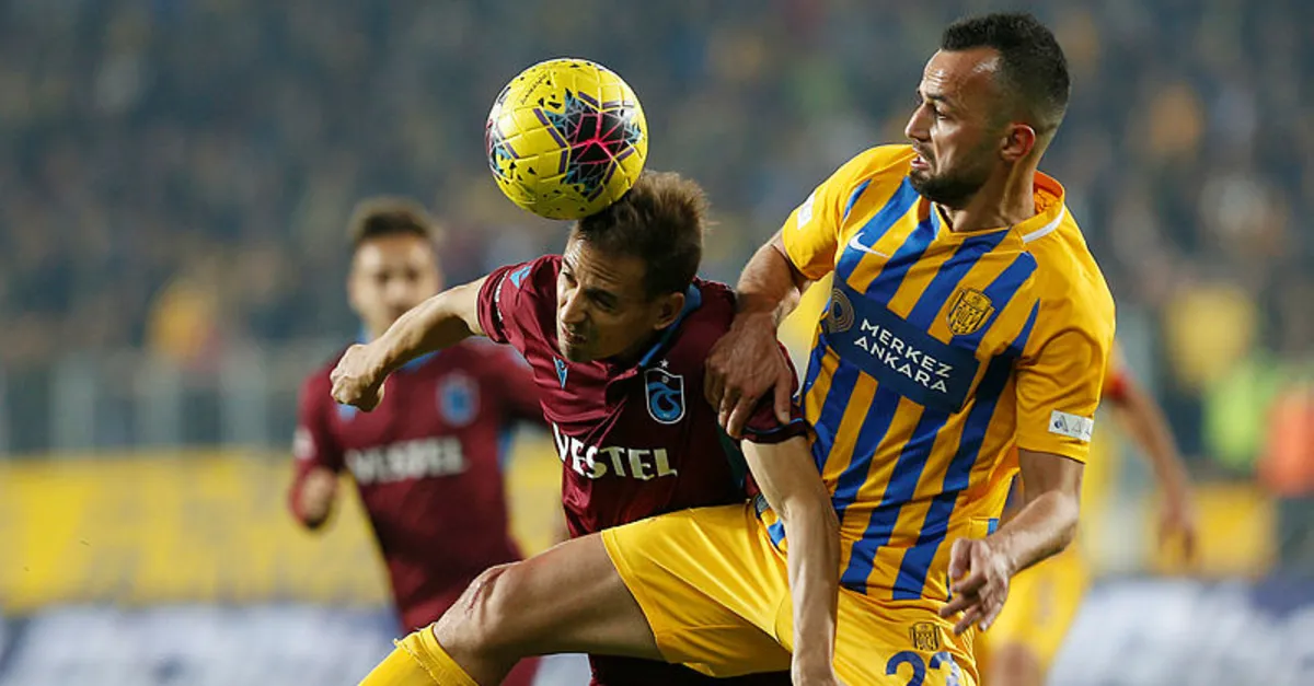 Ankaragücü 0-3 Trabzonspor maç sonucu
