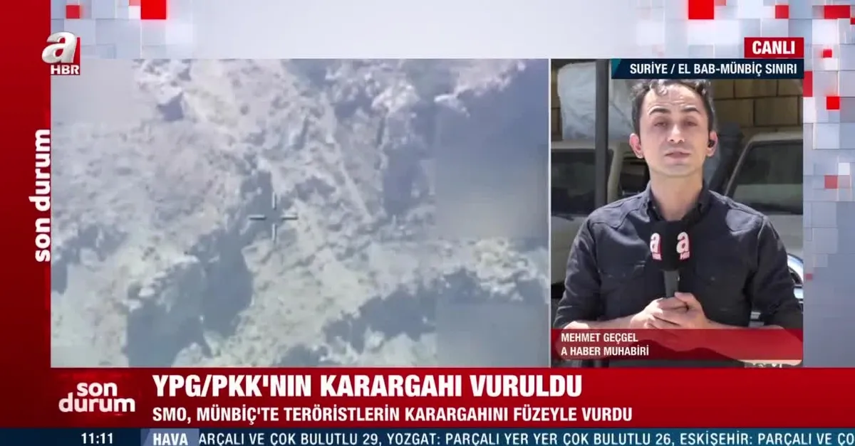 YPG/PKK'nın karargahı vuruldu