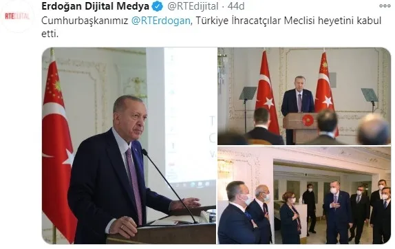 TİM Başkan Erdoğan’a yeni ihracat seferberliğinde yol haritasını sundu! İsmail Gülle’den reform sürecine destek