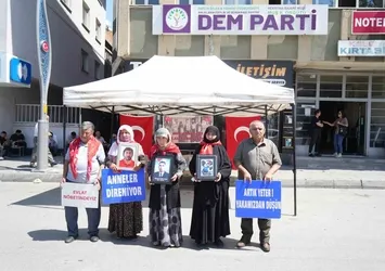 Muşlu ailelerin evlat nöbeti devam ediyor