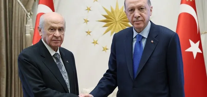 Başkan Erdoğan ile MHP lideri Devlet Bahçeli arasında seçim zirvesi