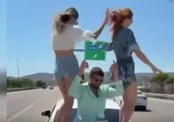 Trafikte skandal görüntüye jet soruşturma!