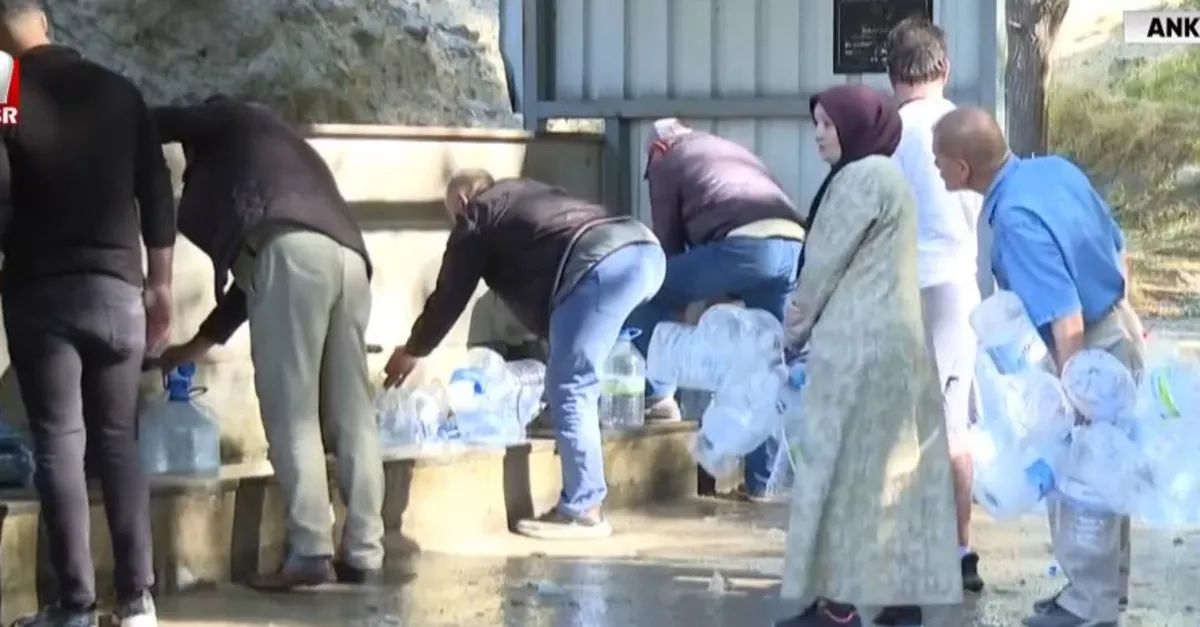 Ankara'da bitmeyen su çilesi