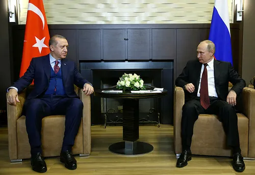 Cumhurbaşkanı Erdoğan Putin ile görüştü - 1