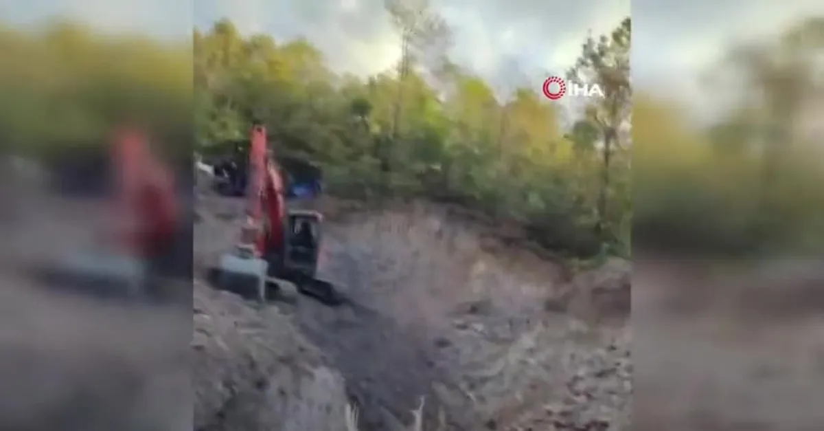 Sakarya'da define avcılarına suçüstü: 5 gözaltı
