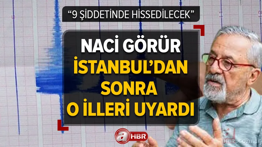 Naci Görür İstanbul'dan sonra o illeri de uyardı! "9 şiddetinde hissedilecek" Erzincan'dan Bingöl'e kadar... Yeni depremler olacak mı? 1