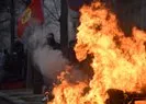 Terör örgütü PKK’lılar Paris’i yaktı yıktı!