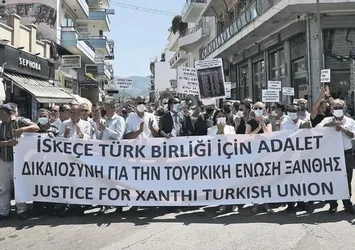 İskeçe’de öfke günü! Yunanistan'ın Batı Trakya'daki hukuksuz kararına tepki