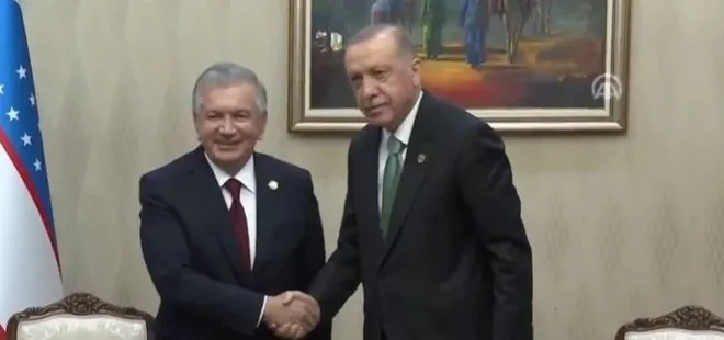 Son dakika: Başkan Erdoğan Özbekistan Cumhurbaşkanı Şevket Mirziyoyev ve Belarus Devlet Başkanı Aleksandr Lukaşenko ile görüştü