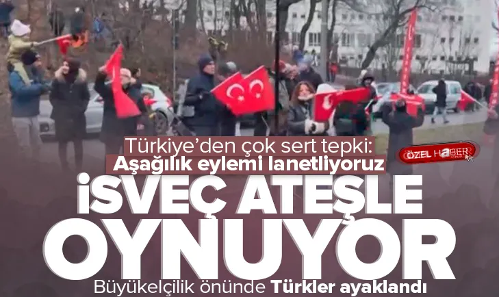 İsveç ateşle oynuyor! Türkler ayaklandı!