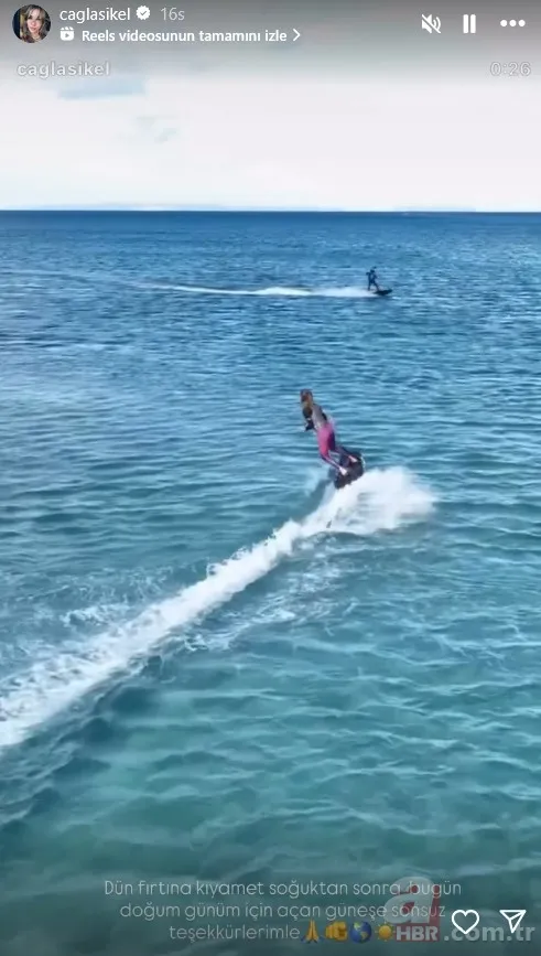 Sörf tutkunu Çağla Şıkel'in hayali gerçek oldu 4