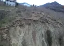 Giresun’da heyelan paniği!