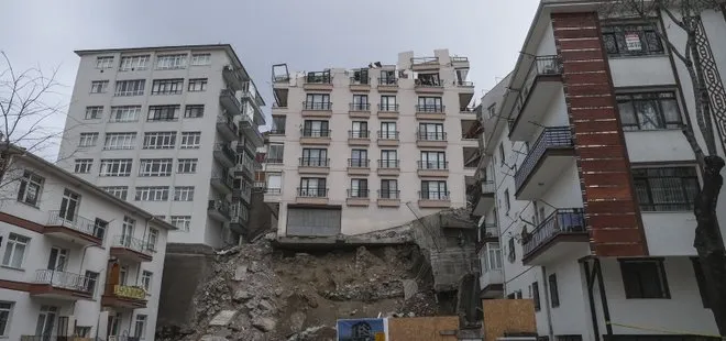 Son dakika: Ankara’da temeli kayan bina! Bakan Kurum: Dikkatli yönetmek zorundayız