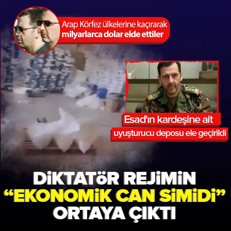 Esadın ekonomik can simidi ele geçirildi!