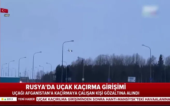 Rusya'da şok! Uçağı kaçırmaya çalıştılar