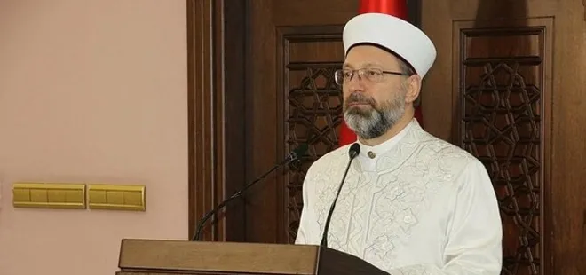 Diyanet İşleri Başkanı Ali Erbaş'a büyük destek!