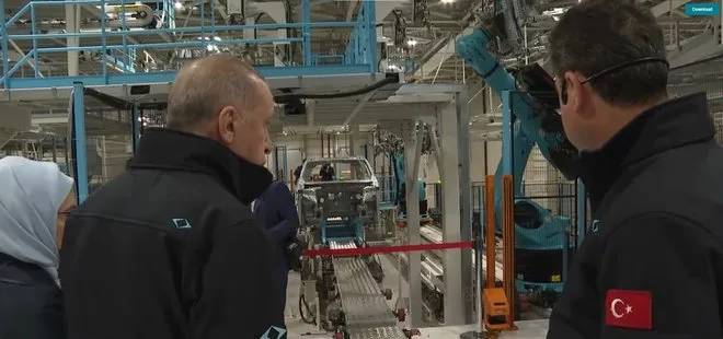 Son dakika | Başkan Erdoğan Togg fabrikasındaki üretimi yerinde inceledi