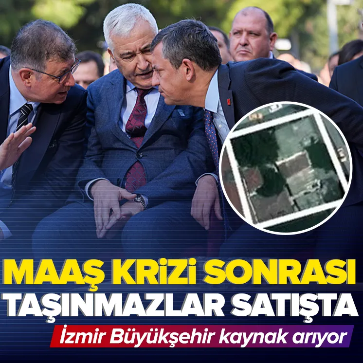 Maaş krizi sonrası taşınmazlar satışta