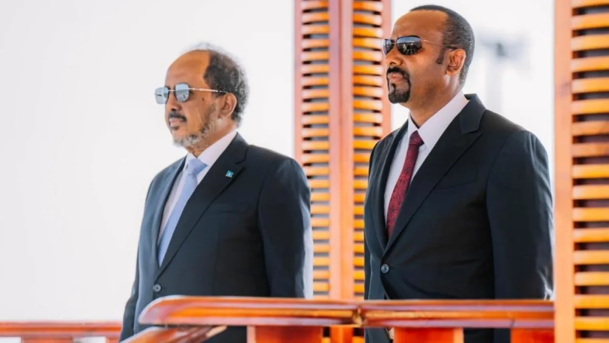 Başkan Erdoğan'ın arabuluculuğu ile uzlaşma sağlanmıştı! Somali Cumhurbaşkanı ile Etiyopya Başbakanı görüştü