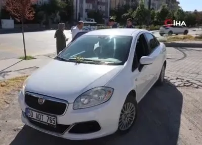 Otomobil yayaya çarptı: 1 yaralı